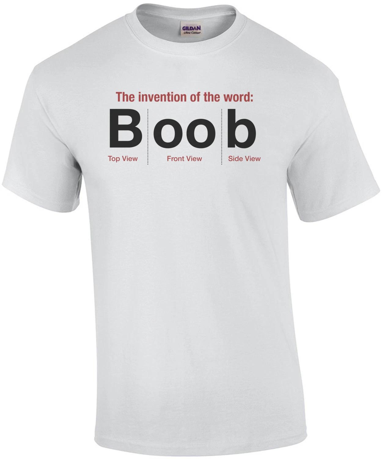 The Invention of The Word Boob S