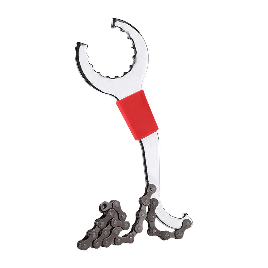 Road Bike Repair Tool Kits with Flywheel Remover Wrenches Chain Breaker Cycling Multitool Bicycles Maintenance Tool
