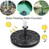 Convenient Solar Powered Floating Fountain Pump For Outdoor Use
