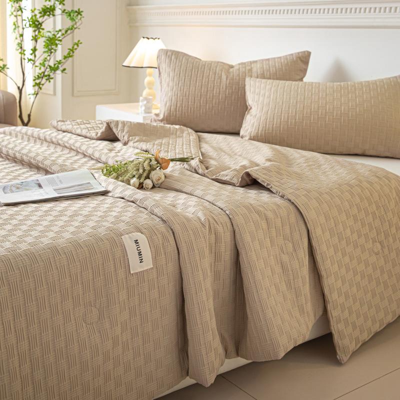 Summer Light Comfortable Simple Cool Quilt Machine Washable Washable Skincare Breathable Thin Spring Air Conditioning Blanket