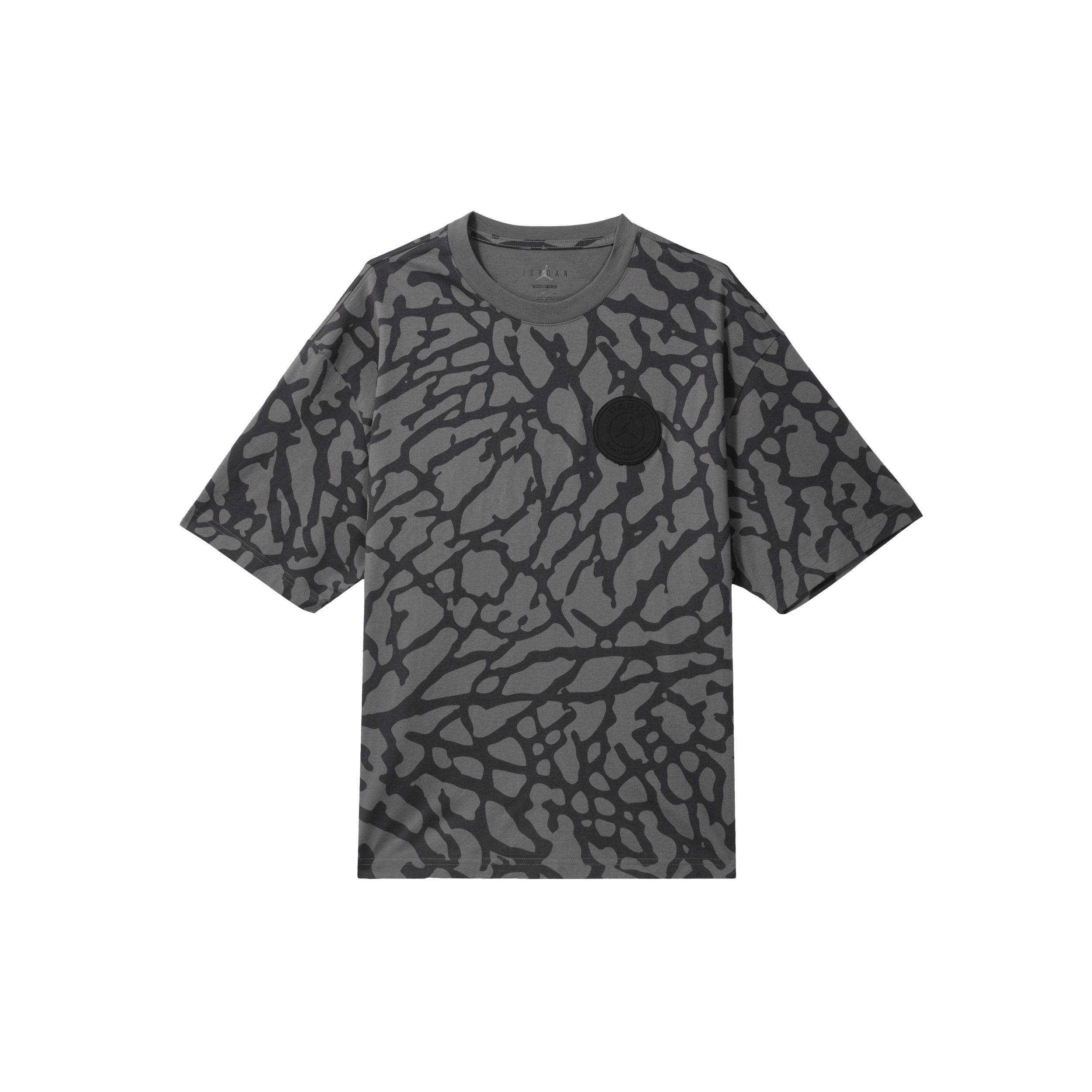 

Jordan x PSG Paris Saint-Germain Graphic T-Shirt Iron Grey Men s Short Sleeve Tee DZ2912-068 XL