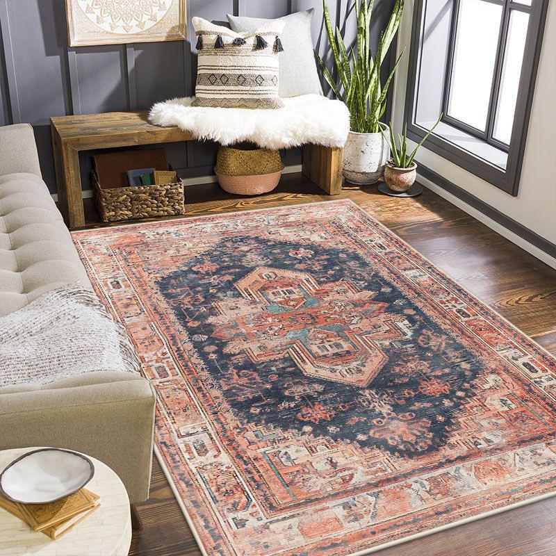 

Large Area Luxury Carpet for Living Room Ethnic Style Rug Home Decoration Bedroom Carpets American Hairless Coffee Table Mat 200*250cm