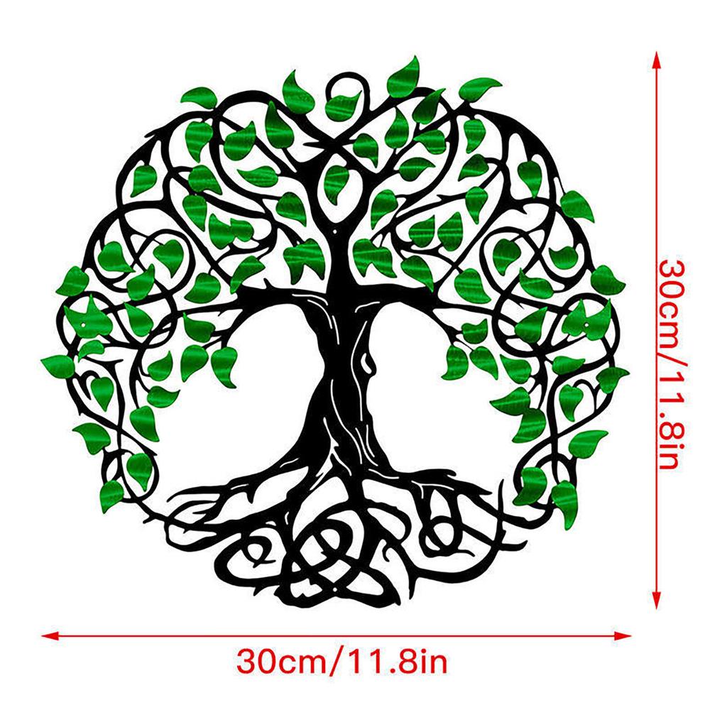 Tree Of Life Wall Art Metal Tree Of Life Wall Decor 11.02in Tree Of Life & Birds Metal Wall Plaque Metal Tree Pendant Decor