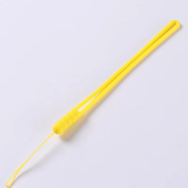 Håndleddshengende Silikon Lang Telefonreim Stropp Mobiltelefonkjede Lanyard For Iphone For Android Nøkkelringer Veskedekorasjon