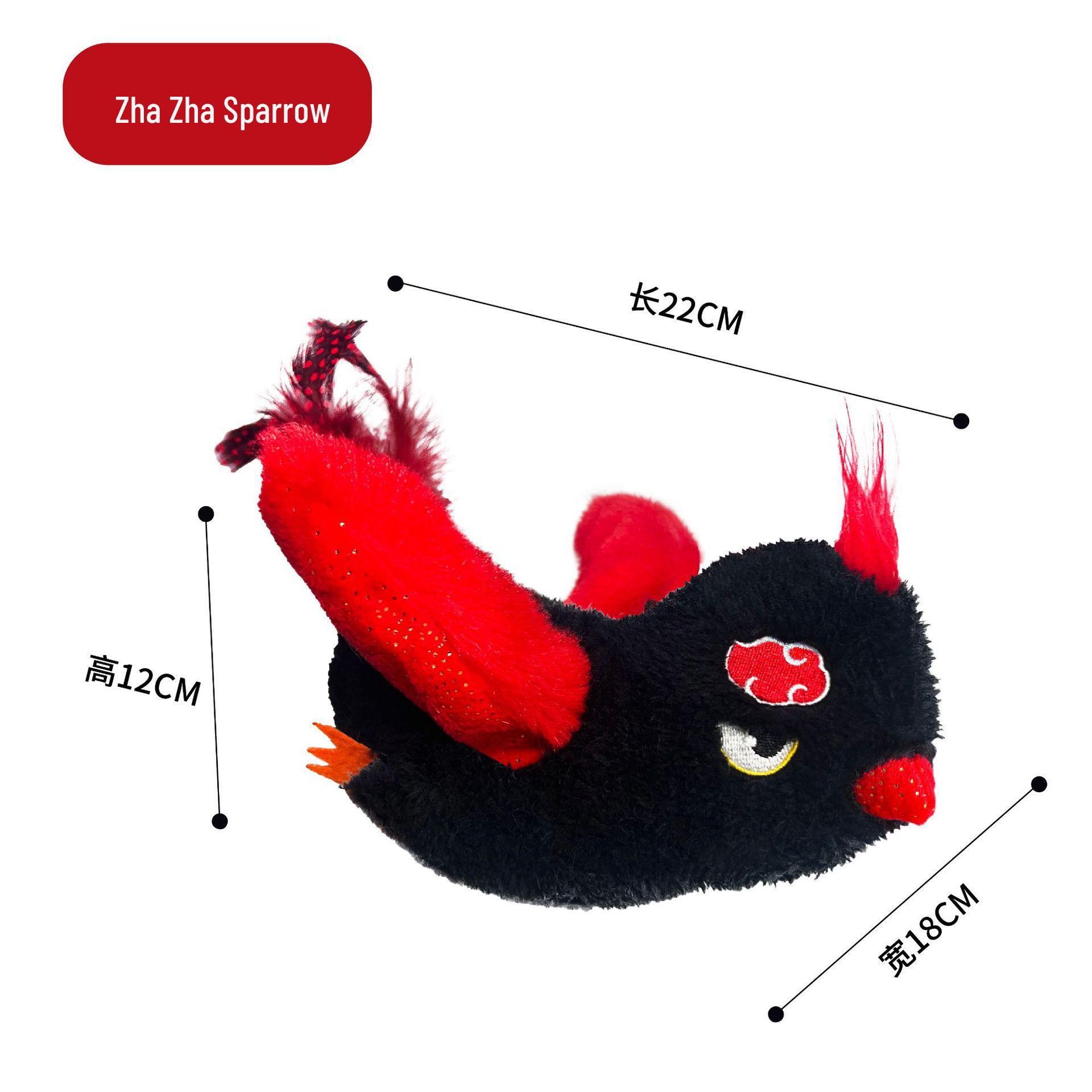 

Plush Shaking Sparrow Cat Toy: Interactive Sound and Boredom Relief