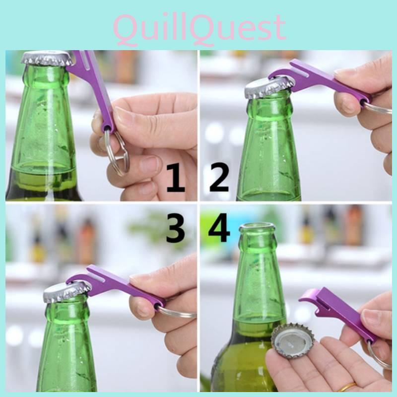 Robuster Flaschenöffner aus Aluminiumlegierung für Bars und Partys, farbenfrohes kreatives Geschenk