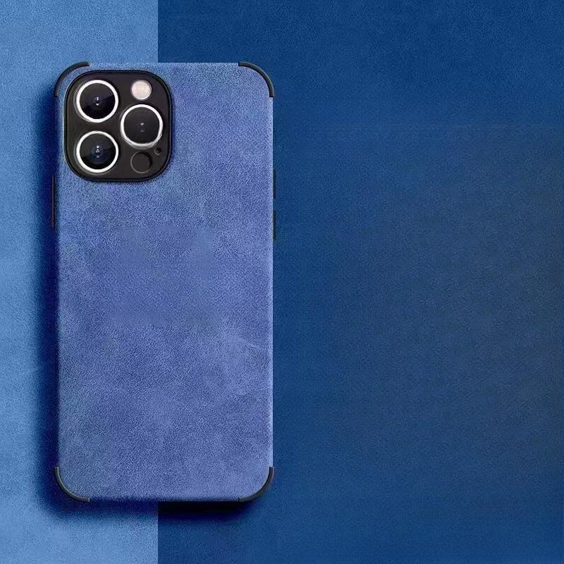 Business-friendly IPhone14promax Phone Case, Apple 13 Anti-drop 12 Full Cover 11xr Case and Leather Cover
