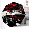 1pc Slipknot Hello KittyOpen/Close Umbrella-Windproof, Compact Travel Umbrella, Sturdy 8-Rib Shaft1113