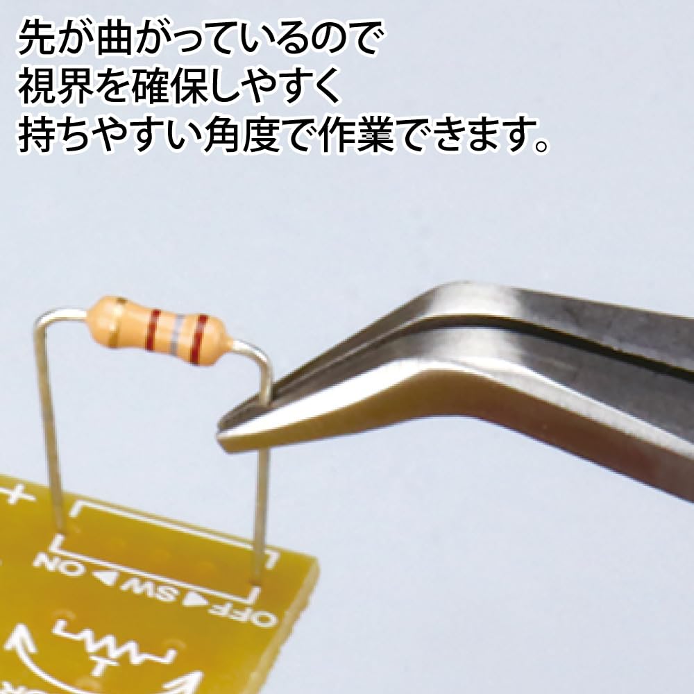 GodHand Rigio Bent Nose No Pliers, Twist, GH-LDP-140-M-X