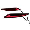 Car Rear Bumper Reflector Brake Light Turn Signal Fog Lamp Parts For Hyundai Sonata 8 2010 2011 2012 2013 2014 2015