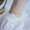 Delicate Adjustable Bracelet Gold Color Lucky Bracelet Four-leaf Clover Bracelet  Jewelry Gift