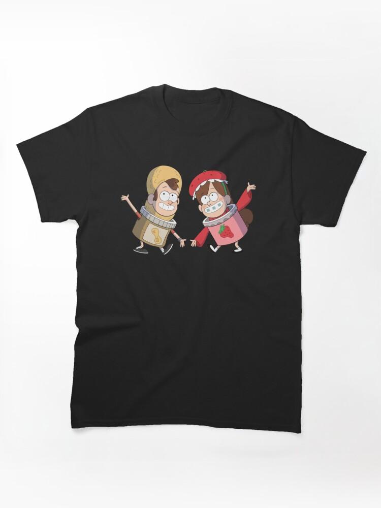 Gravity Falls Mable a Dipper Pines Summerween kostýmy Klasické tričko