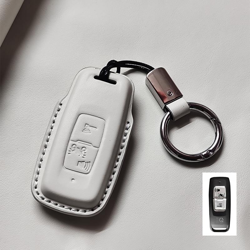 Genuine Leather Car Key Case Cover Fob For Honda Pcx150 Pcx125 Motorcycle Sh125 Forza 350 250 750 Adv 150 X-Adv Sh150I Sh300