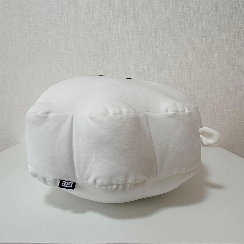 Used [Official] BT21 RJ Extra Large Face Cushion 61cm