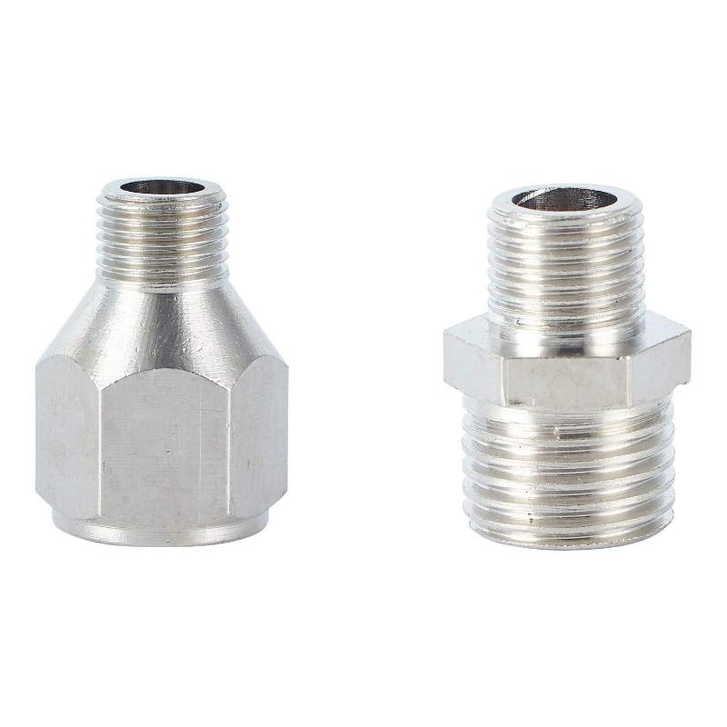 1Pc Airbrush Adaptor Fitting Accessories Replacement Part Coupling Connector Tool For Compressor And Air Brush Hose