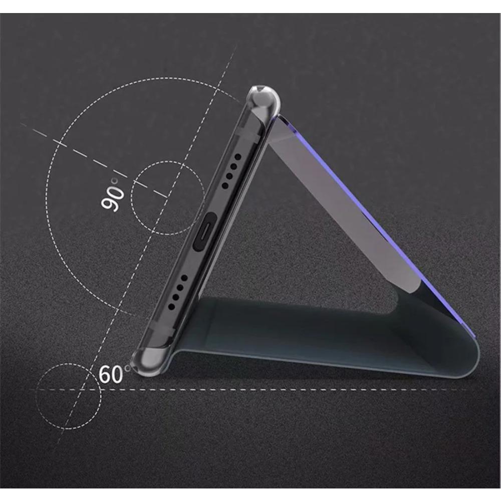 Mirror Face Phone Case for Oneplus Open Case View Plating Flip Book Stand Wallet Protection OPPO Find N3 Shockproof Cover