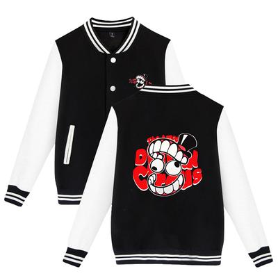 New Women Men's Jackets Bomber Jacket The Amazing Digital Circus Anime Baseball Jacket Oversize Hip Hop Outerwear for College Couples Clothing Custom
