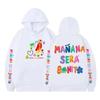 Female Singer Karol G Hoodies Manana Sera Bonito Printing Hoodie Bichota Multi-colors Sweatshirts Y2k Fleece Hoody for Men Women