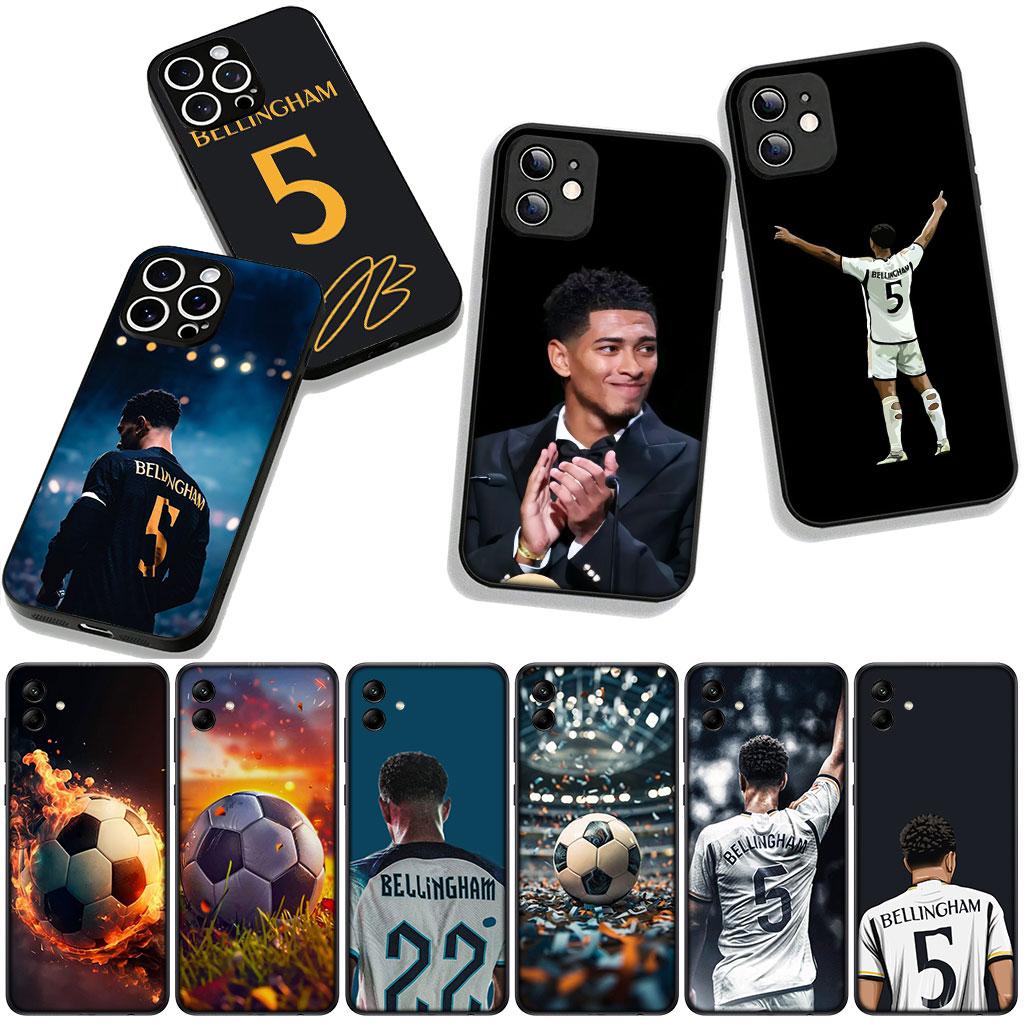Cover for Samsung Galaxy S25 S24 S22 S23 FE Ultra Plus A56 A05 A06 A15 A16 A55 S7 Edge + Case Star No5 Football Soccer No 5
