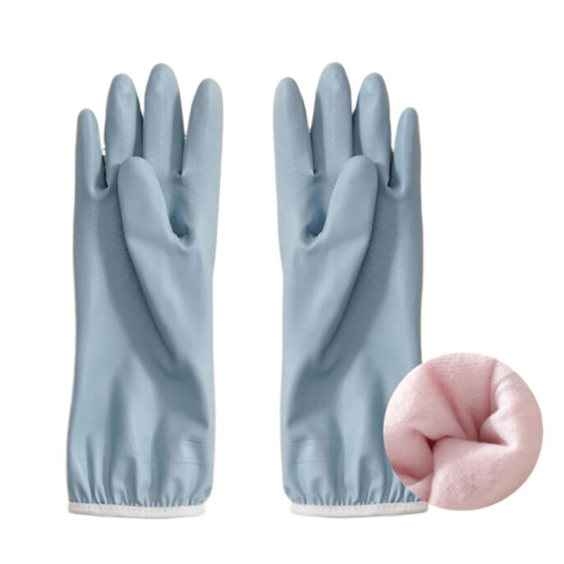 Haushaltshandschuhe zum Geschirrspülen, Gummihandschuhe, Wasserdichte Handschuhe, Reinigungswerkzeuge, Latexhandschuhe für Wäsche und Küche