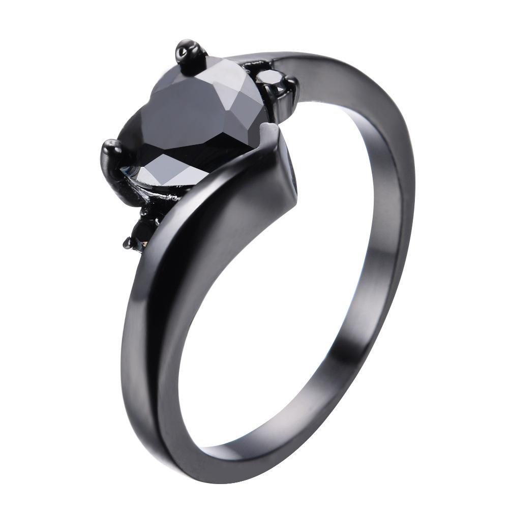 Punk Retro Gothic Skull Rings For Women Men Aesthetic Black Gold Color Halloween Accessories Witcher Goth Finger Ring Jewelry