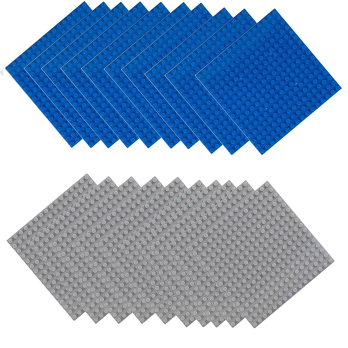 

Нетоксичная базовая пластина 16x16, 20 шт., совместимая с основными брендами, игрушка для развития детского творчества, аксессуары для базовой пластины 20pcs16x16