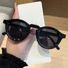 Retro Simple Style Round Sunglasses Women Men Luxury Brand Design Rivet Decoration Sun Glasses Travel Casual Eyewear Unisex