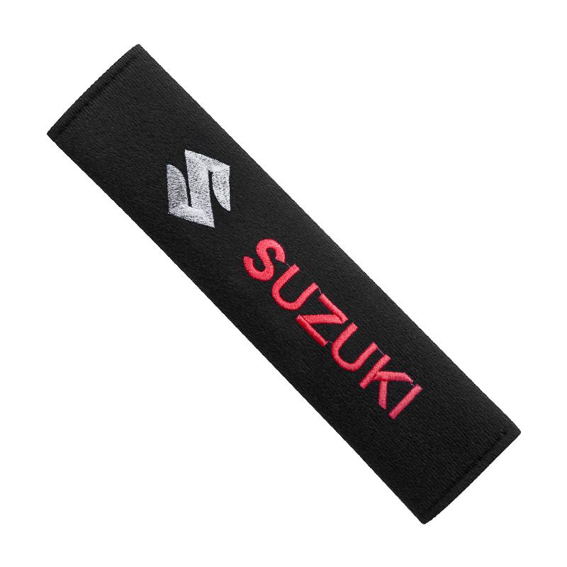 New Car Safety Belt Shoulder Cover Seat Belt Pads Accessories for Suzuki BURGMAN DRZ GSXF SV 650 B-King GSR GSR750 GSR600