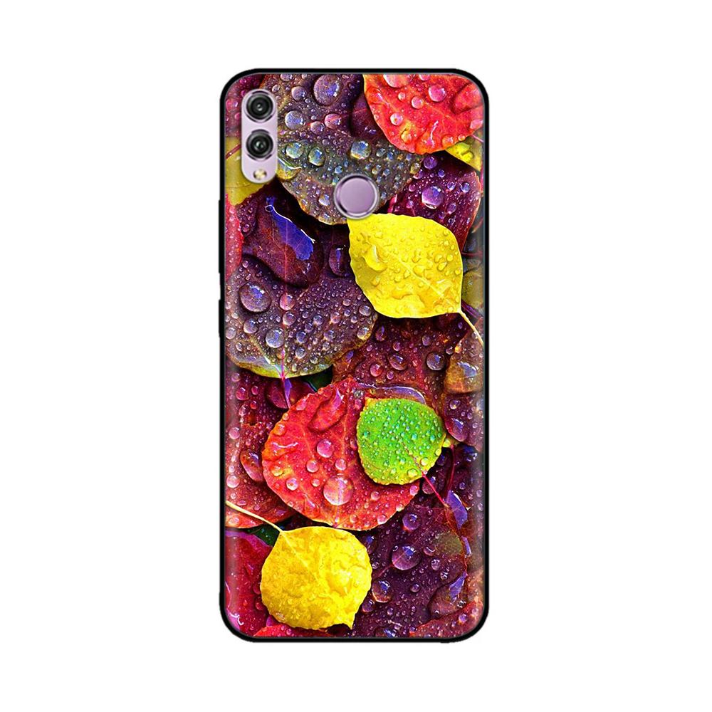 For Huawei Honor 8X Case Silicon Soft TPU Cartoon Painted Back Cover Phone Case for Huawei Honor 8X 8 X Honor8x Cases Bumper