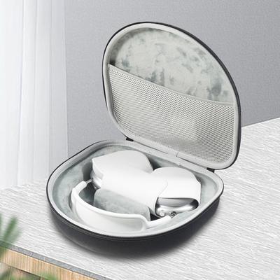 Estuche de Viaje para Auriculares con Bolsillo de Malla Bolsa de Almacenamiento Portátil Estuche de Transporte para Auriculares EVA a Prueba de Golpes para Auriculares Apple AirPods Max