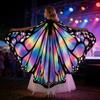 Fantasy Butterfly Cape For Women With Gradient Colors And Stage Wear
