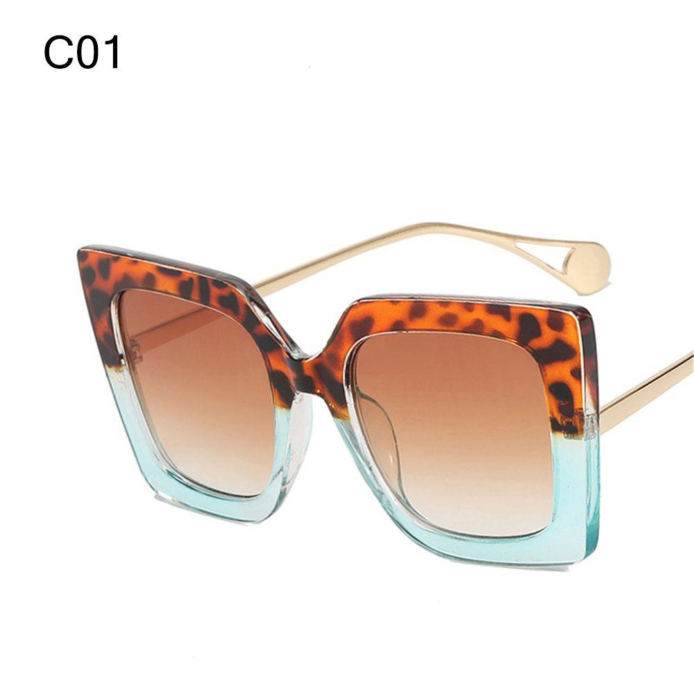 Fashion Designer Gaming Square Fram Computer Eyewear Anti Blue Light Glasses Goggles Oversized Sunglasses