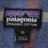 patagonia Check Pattern Long sleeve shirt XS Blue navy blue Outdoors Men's Used