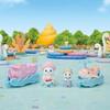 Mini-figurines - SYLVANIAN FAMILIES - Le Petit Train De La Mer - Dès 3 Ans