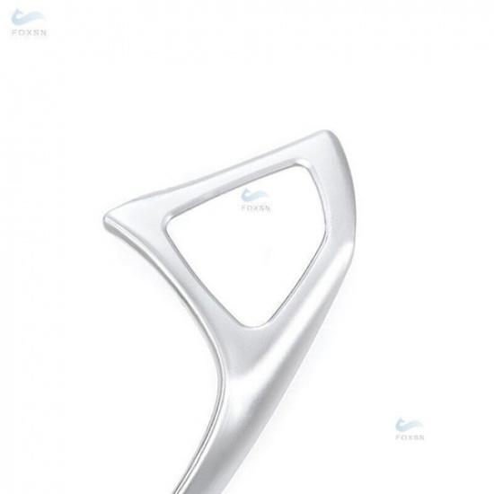 ABS Chrome Steering Wheel Frame Cover For Mercedes C E GLC CLA Class W205 W213