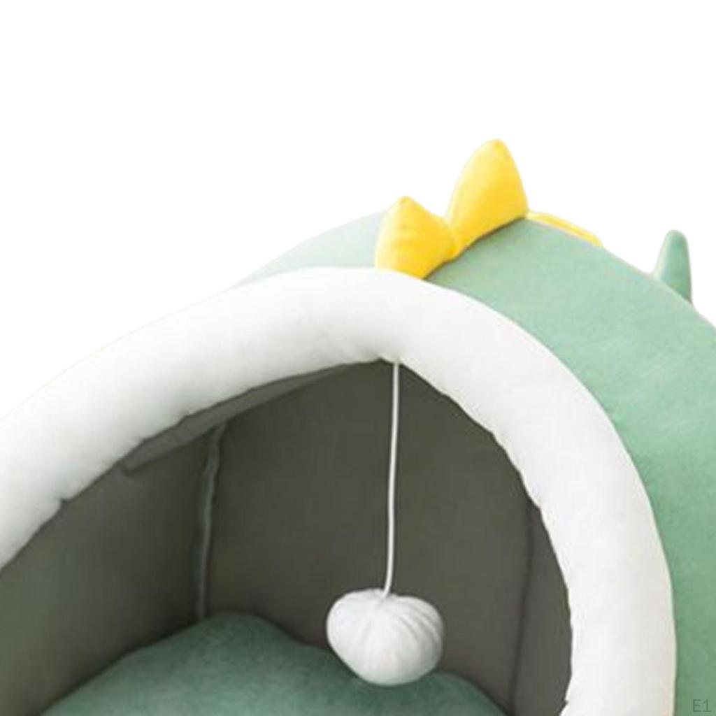 Cat Bed Cave Kitten House Kennels Small Dog Comfortable Plush Soft