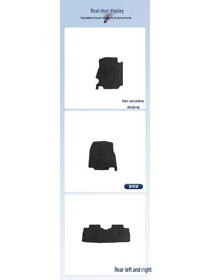 Custom Velour Car Floor Mats for Wuling Hongguang MINI EV 2022-2023 Models