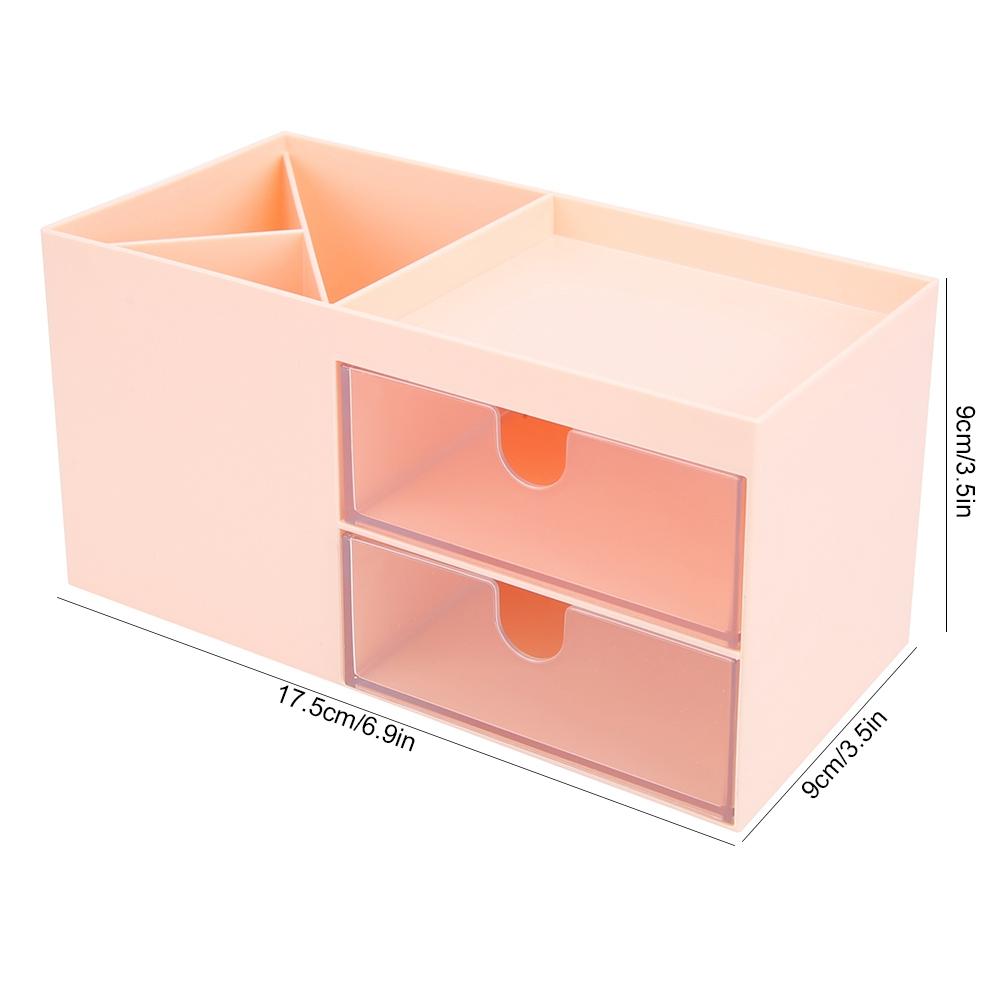 Desktop Multifunction Drawer Jewelry Stationery Storage Box Container Makeup Case Holder   Home