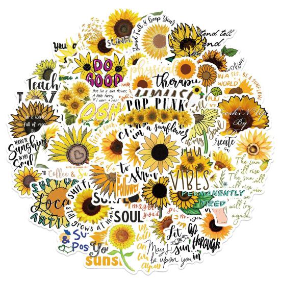 50Pcs Eco-friendly Outdoor Landscape Decorative Self-adhesive Suitcase Scrapbook Skateboard Aesthetic Stickers Stationery Gift Animal