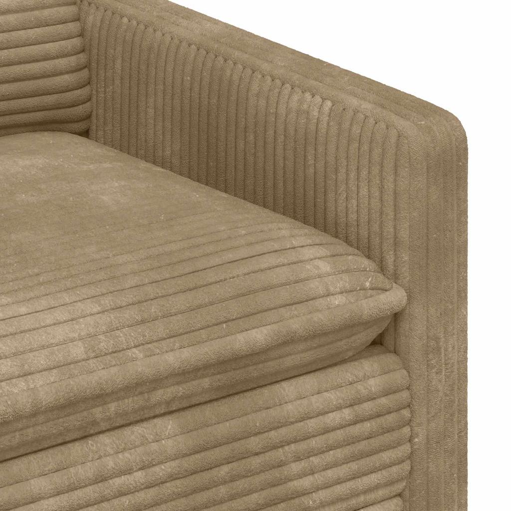 Sofa Taupe 156 X 81 X 87.5 Cm Polyester