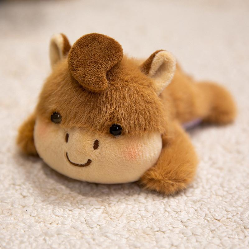 Cat Rabbit Cartoon Turtle Plush Fridge Magnets Toy Animal Doll Decoration Gift