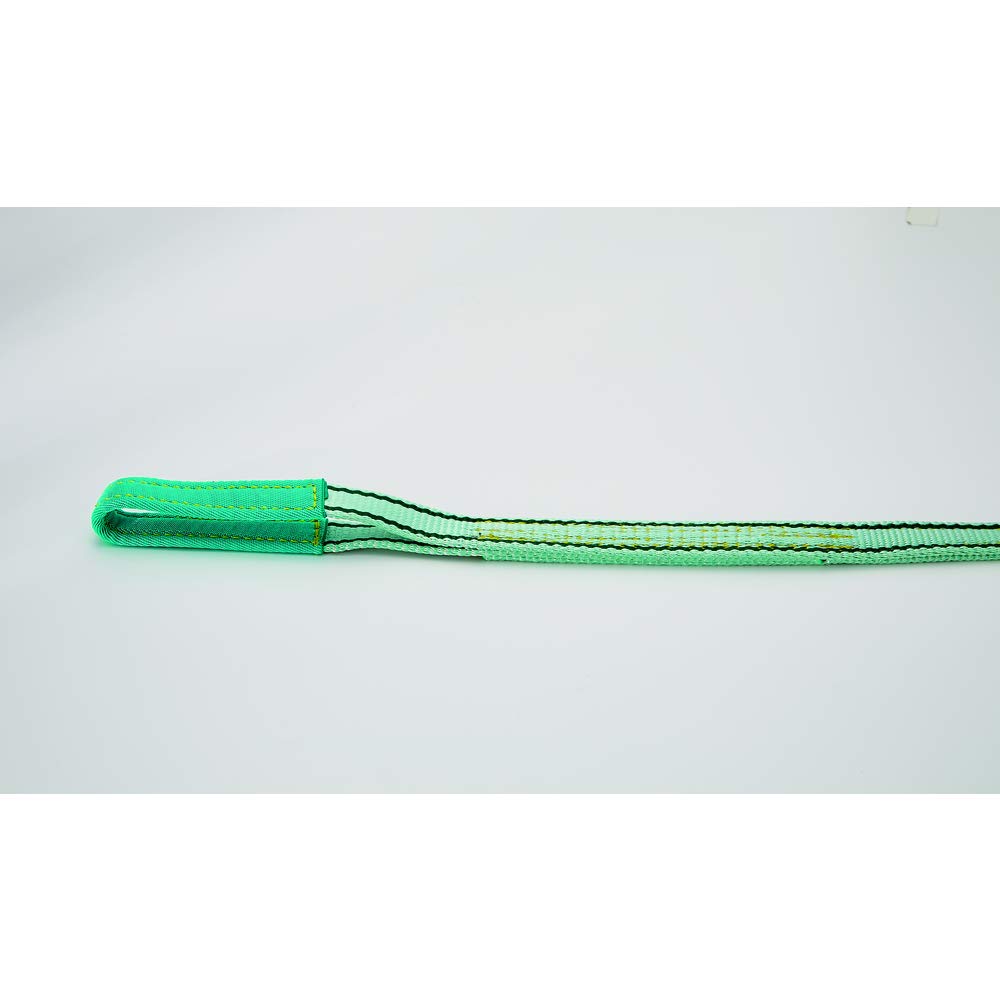 TRUSCO Polyester JIS Grade on Both 25mm x Sling, 4, Eye-Eyed Ends, 2.5m, TPSH25-25