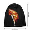 Custom Halloween Horror Movie Bonnet Hats Cool Knit Hat For Women Unisex Winter Warm Skullies Beanies Caps