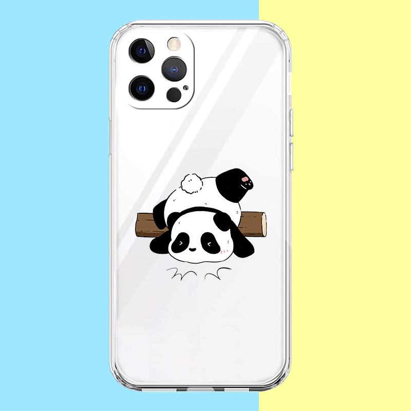 Tickle Panda Phone Case Cover for Google Pixel 8 7 6 5 4 4XL 7A 6A 5A 4A 3A 3AXLPro 5G Shockproof Silicone Transparent Shell Bag
