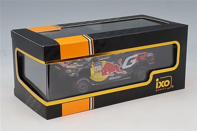Ixo Scale Toyota GR DKR Hilux Evo T1U 2024 Dakar Rally Saenz 1/43 #216 S. Quintero/D.