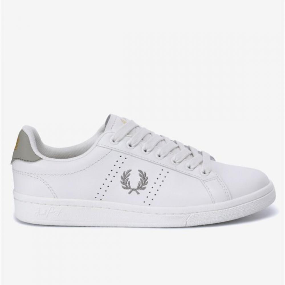 Fred Perry B721 Leather White Sneakers Sfpu2416312 U60 SFPU2416312 U60/220