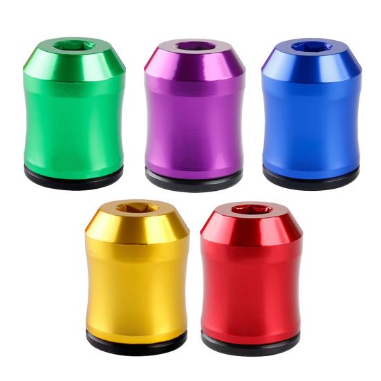 Magnetischer Schraubring für 1/4-Zoll-Sechskantbits Verhindert Abrutschen der Schraube Leichtes Aluminiumgehäuse Schraubenstabilisator DIY-Werkzeug