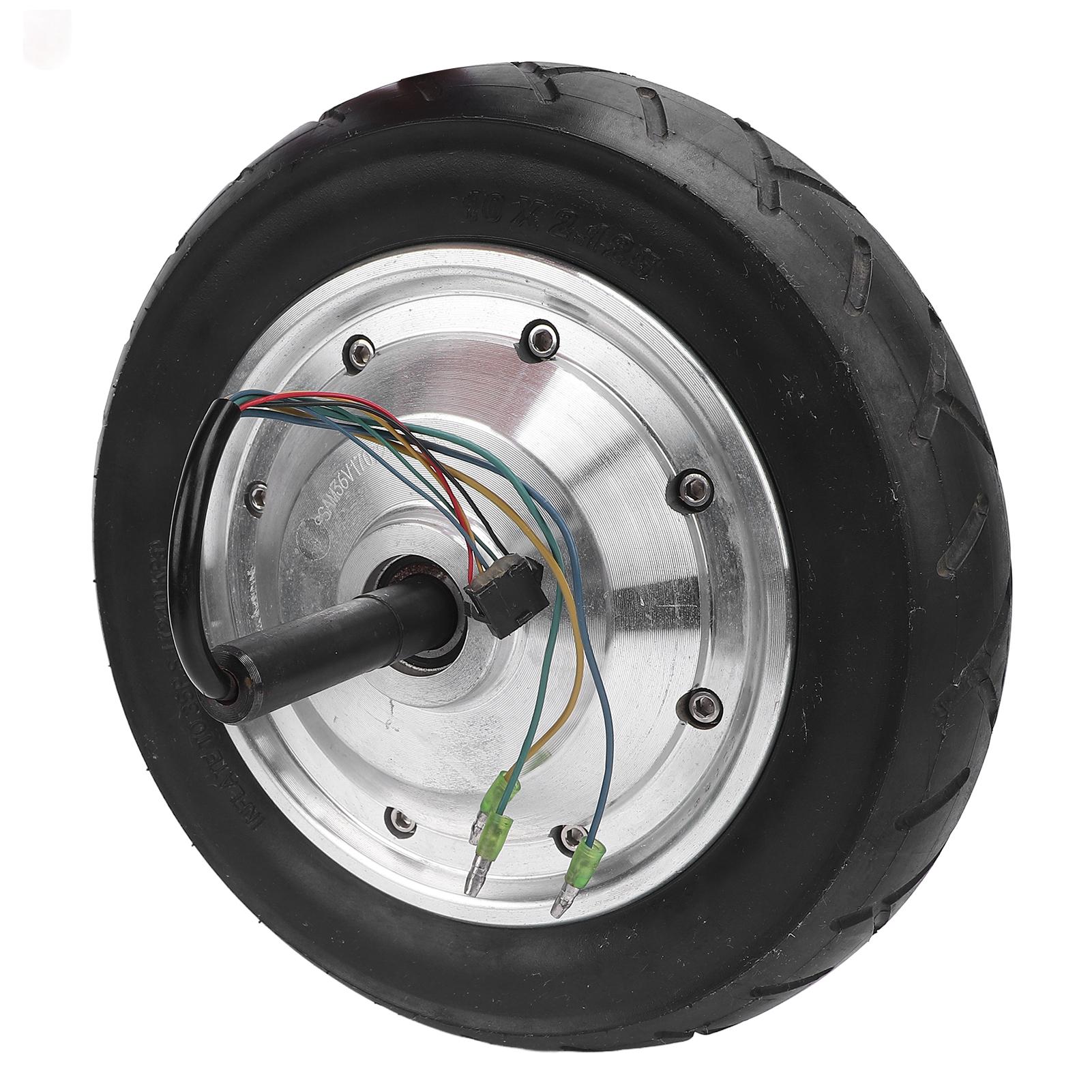 10-дюймовый мотор-колесо 36 В 350 Вт бесщеточный мотор-колесо с шиной для электрического самоката складного велосипеда водостойкий