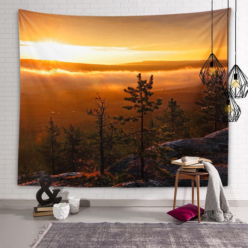 Гобелен с закатом и восходом солнца — фото 16