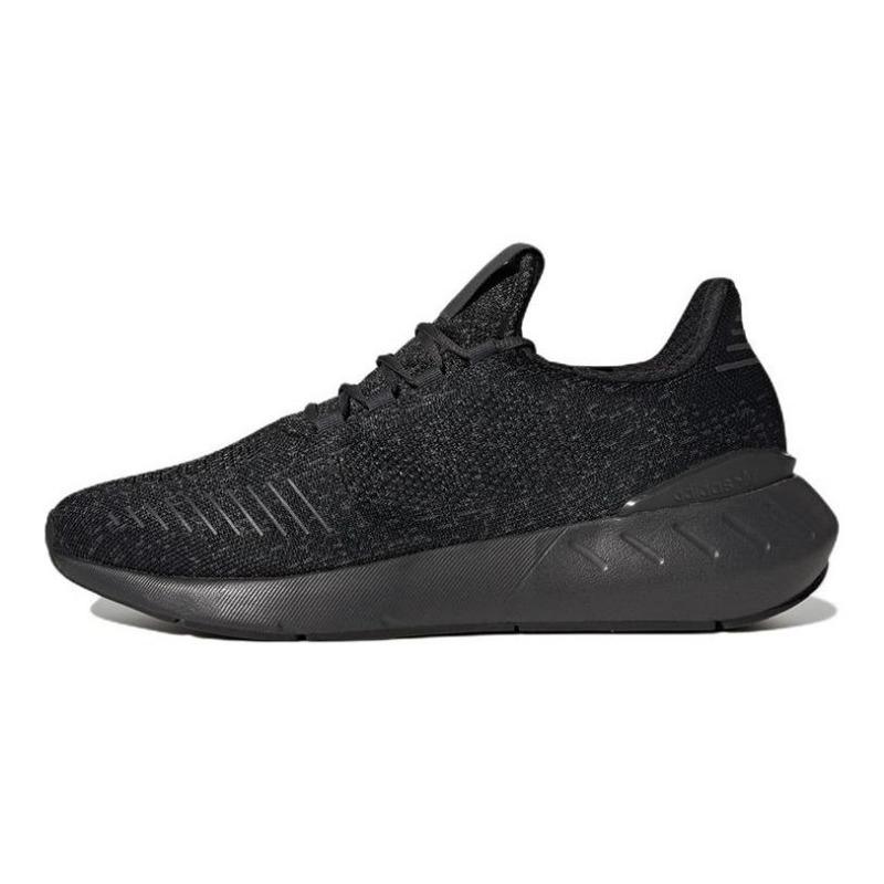 adidas originals Swift Run 22 unisex low-top running shoes black GY1940 EU 36